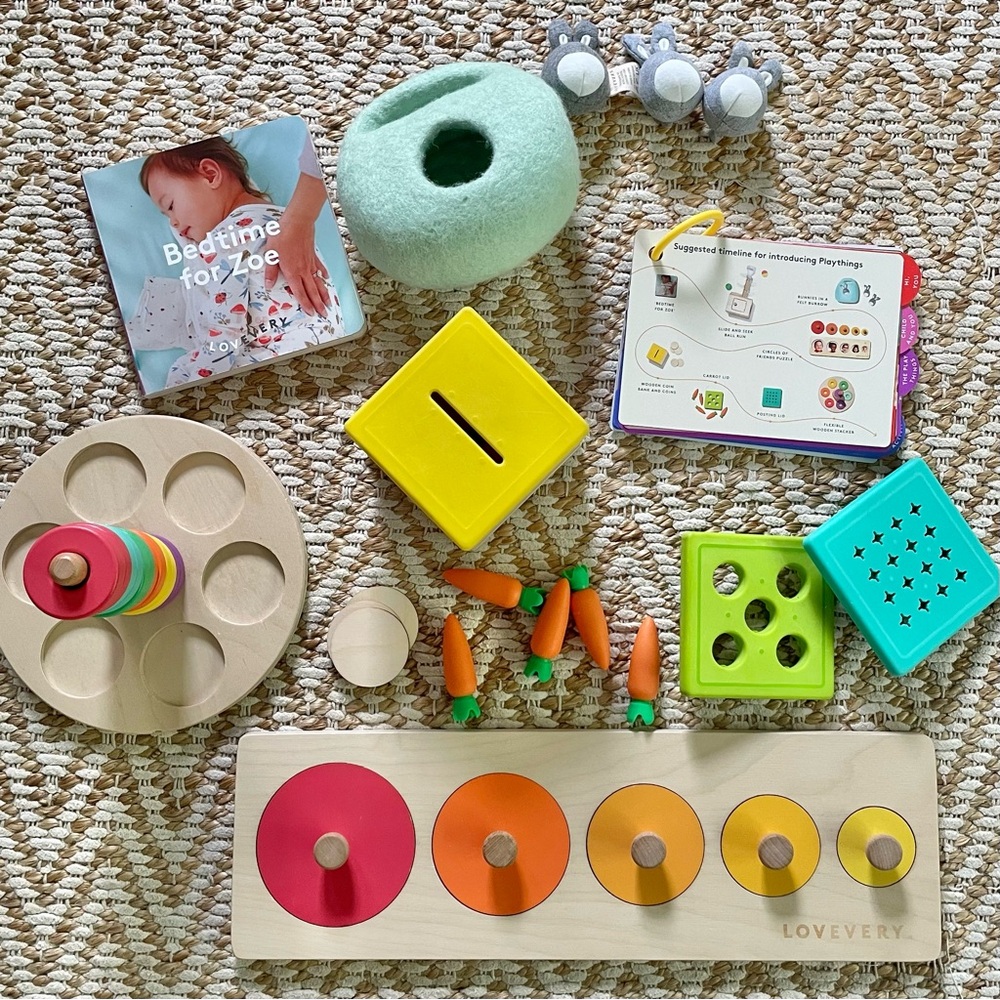 Lovevery Babbler partial play kit